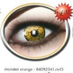 3-Monatslinse Monster Orange