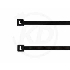 Kabelbinder 2,5 x 98 mm, schwarz, 100 Stk.